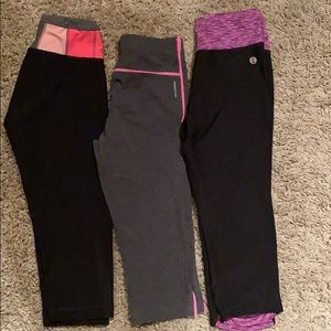3 workout capris for $14